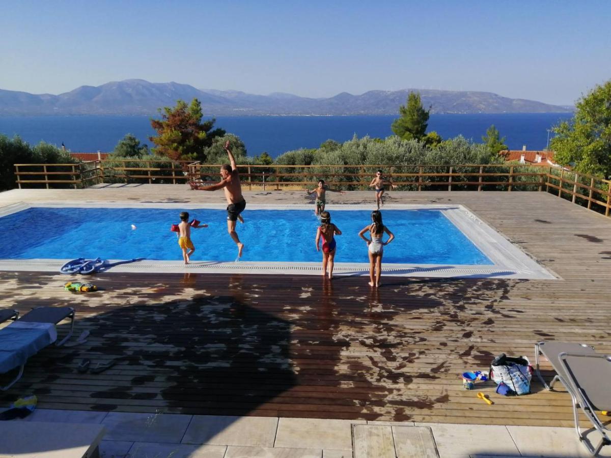 Villa Kalamos / Sea View And Pool Nearby Athens מראה חיצוני תמונה