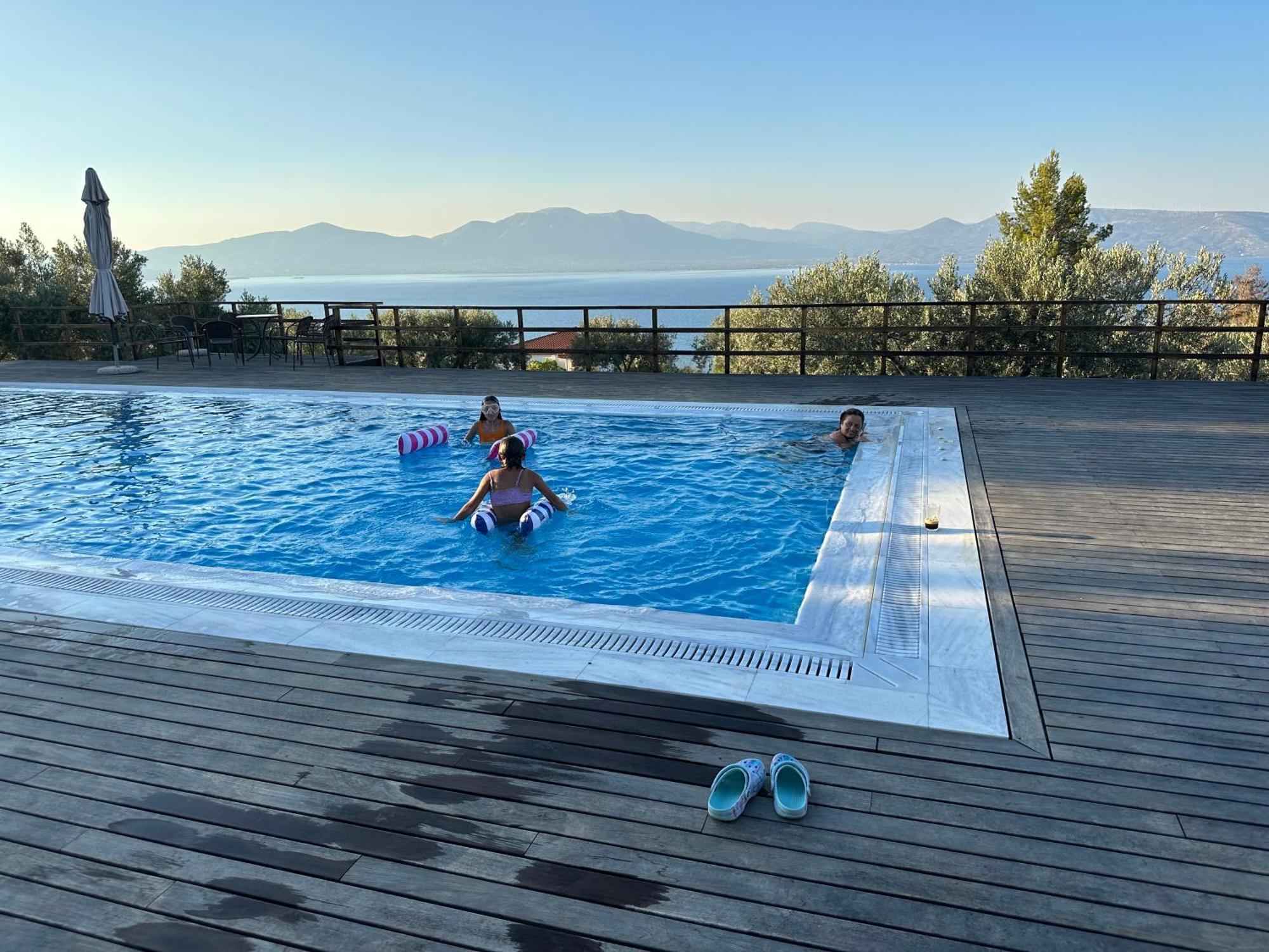 Villa Kalamos / Sea View And Pool Nearby Athens מראה חיצוני תמונה